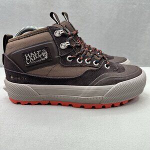 Vans Half Cab GORE-TEX MTE Womens Size 7.5 Shoes Bitter Chocolate Brown Hiking